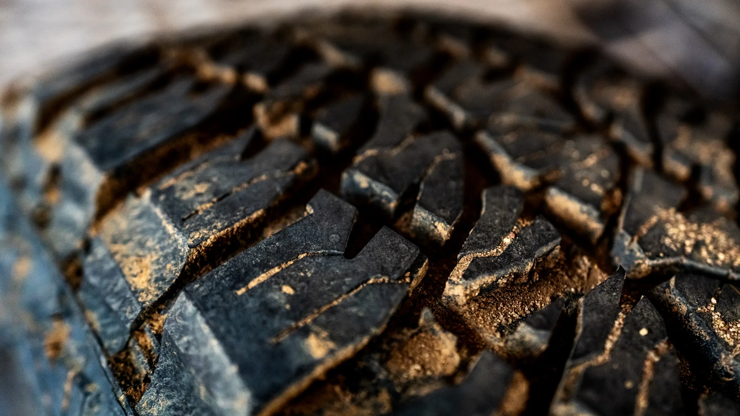 Off-road tire detail