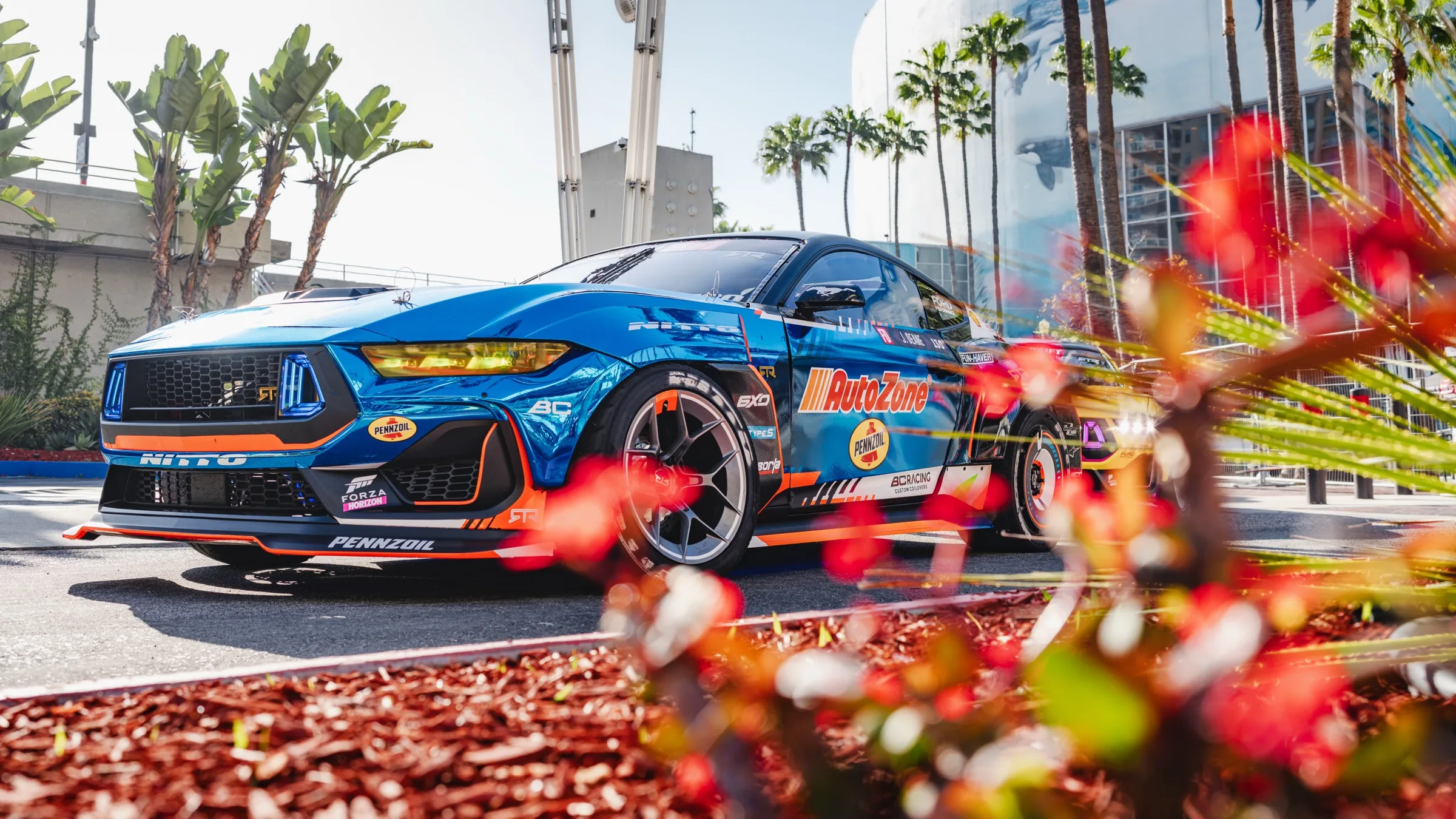 Formula Drift car in Long Beach