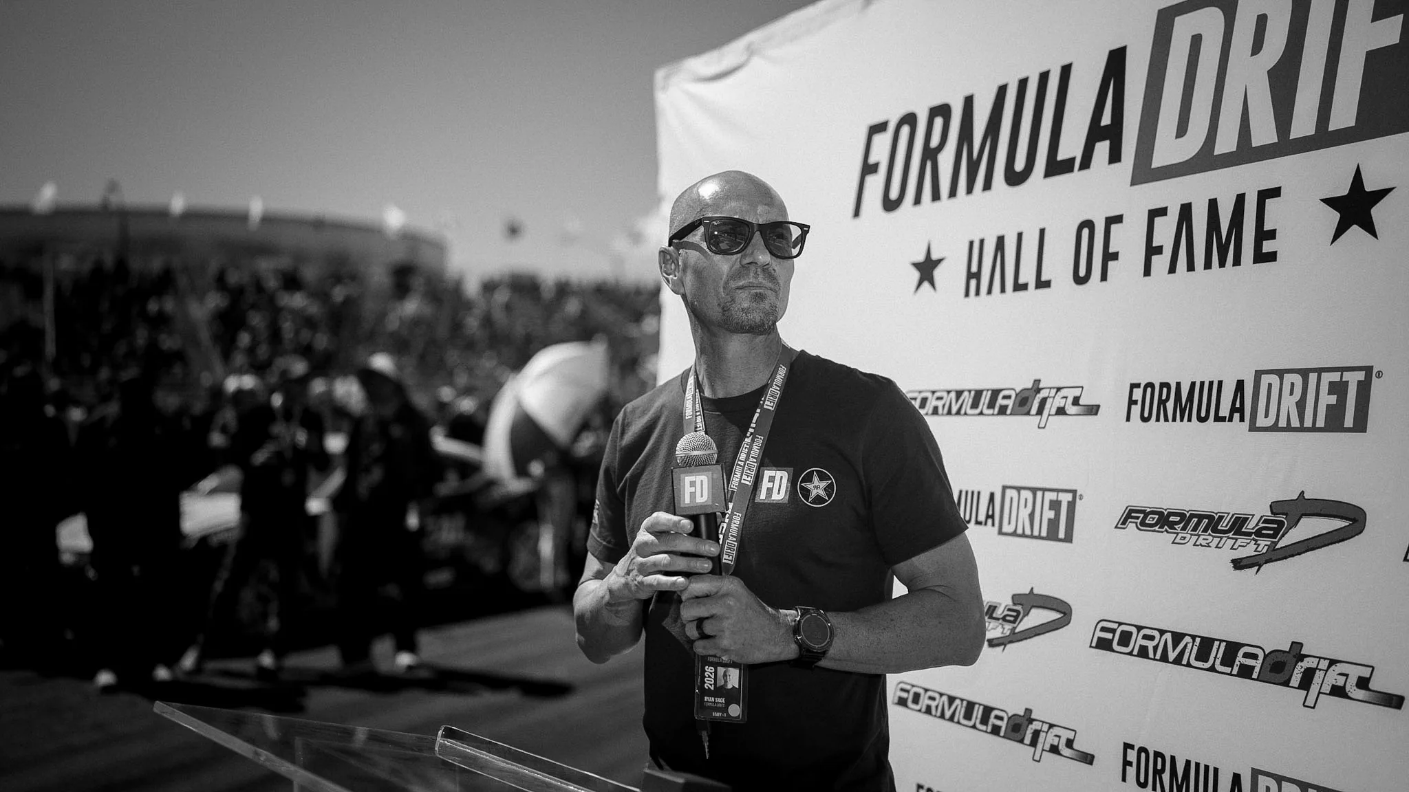 Motorsport portrait and event moment