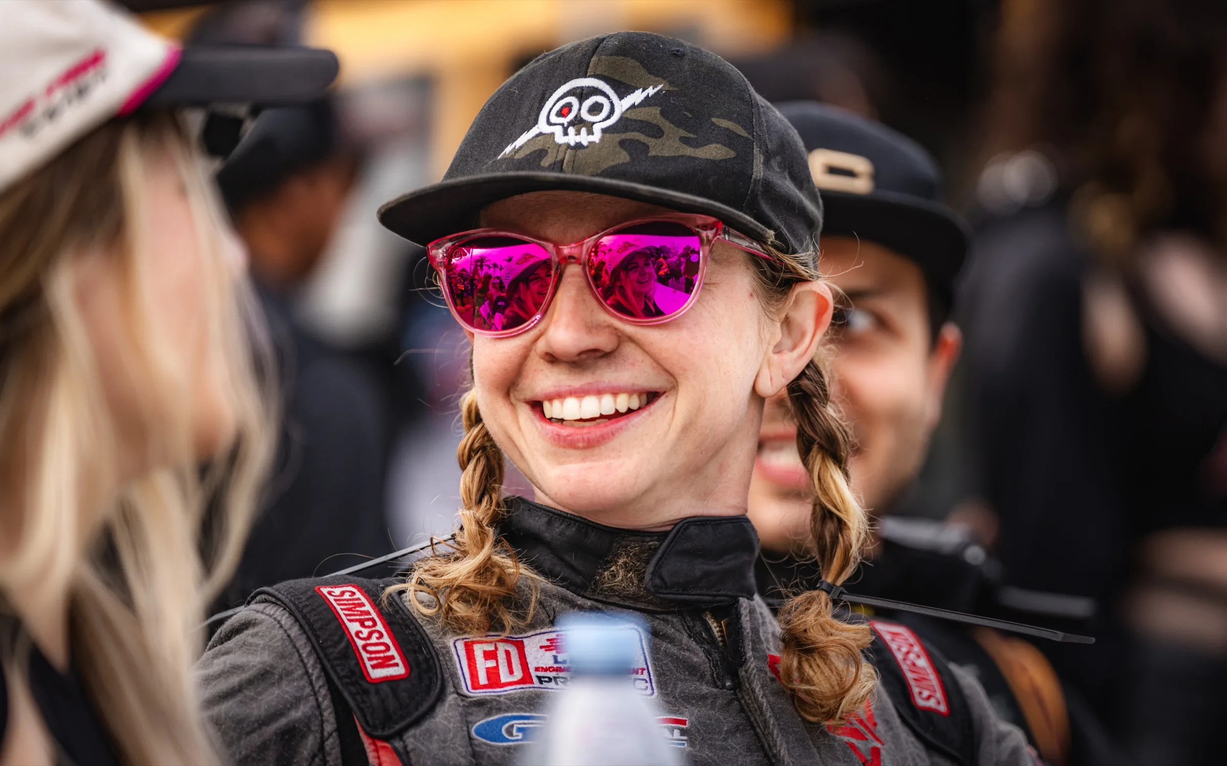 Motorsport personality portrait