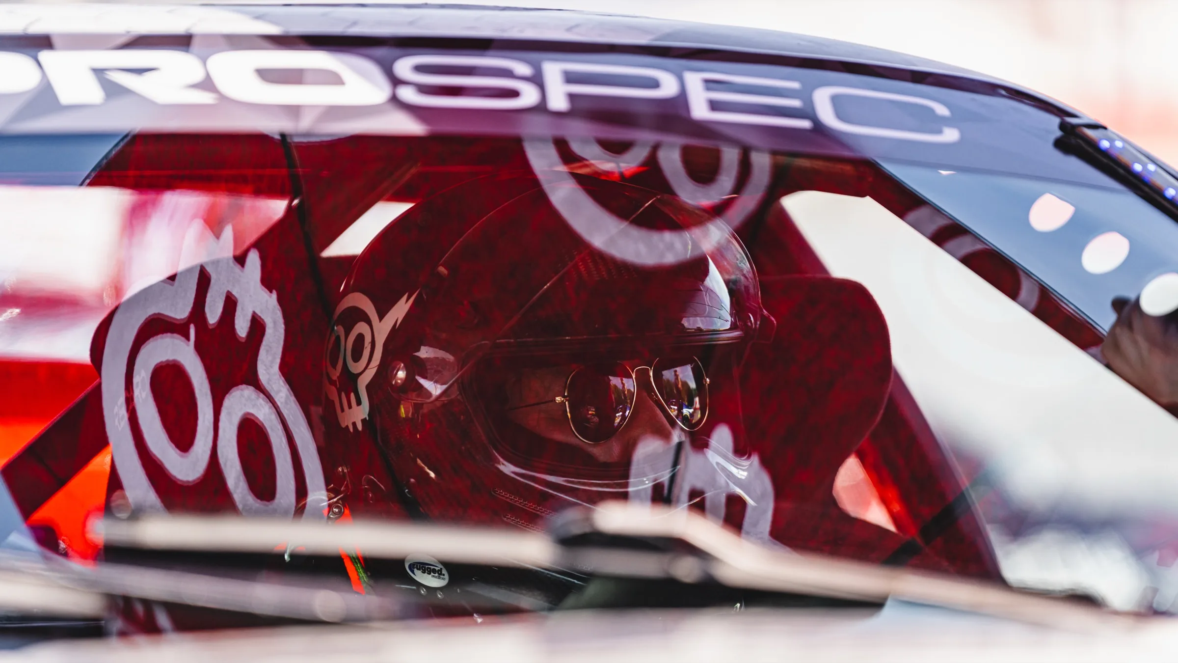 In-car driver portrait and detail